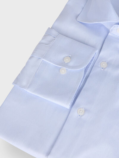 CAMISA ROMA TWILL CELESTE