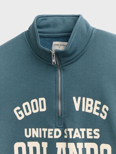 SUDADERA ORLANDO AZUL