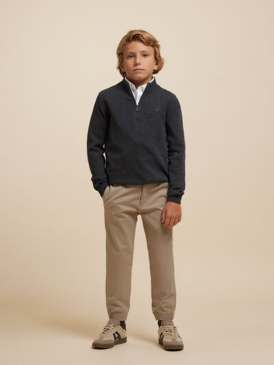 JERSEY LORENZO KIDS GRIS