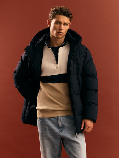 PARKA COMFORT AZUL MARINO