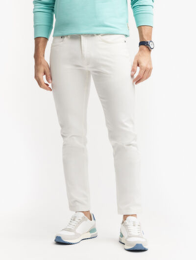 PANTALON TEJANO BLANCO