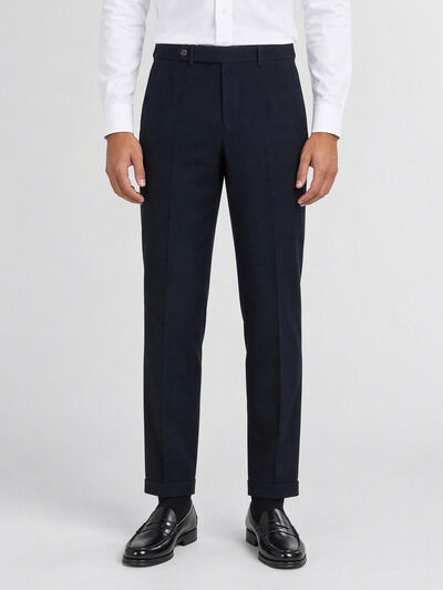 PANTALON CLASSIC TWILL AZUL MARINO