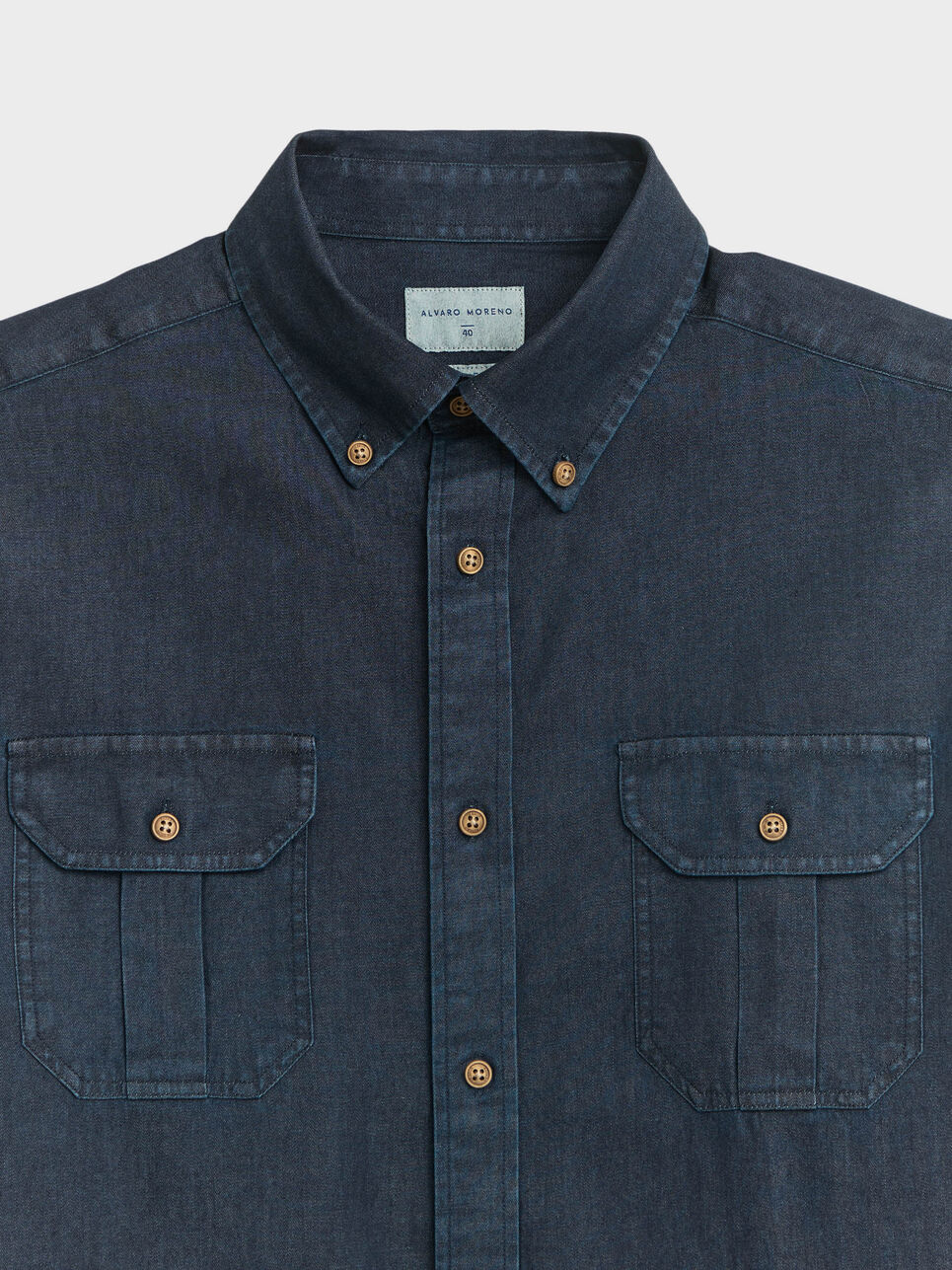 CAMISA DENIM BOLSILLOS