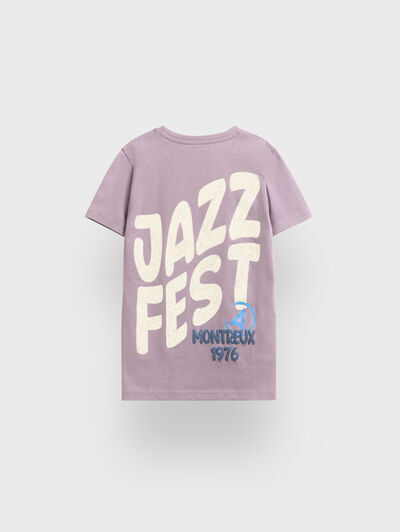 CAMISETA JAZZ KIDS ROSA