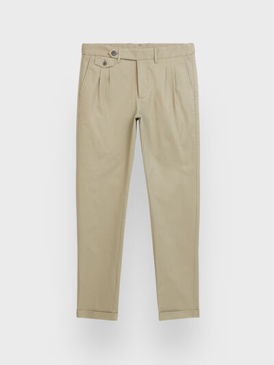 PANTALON CARROT VERDE