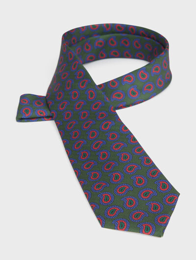 CORBATA PRINTED VERDE