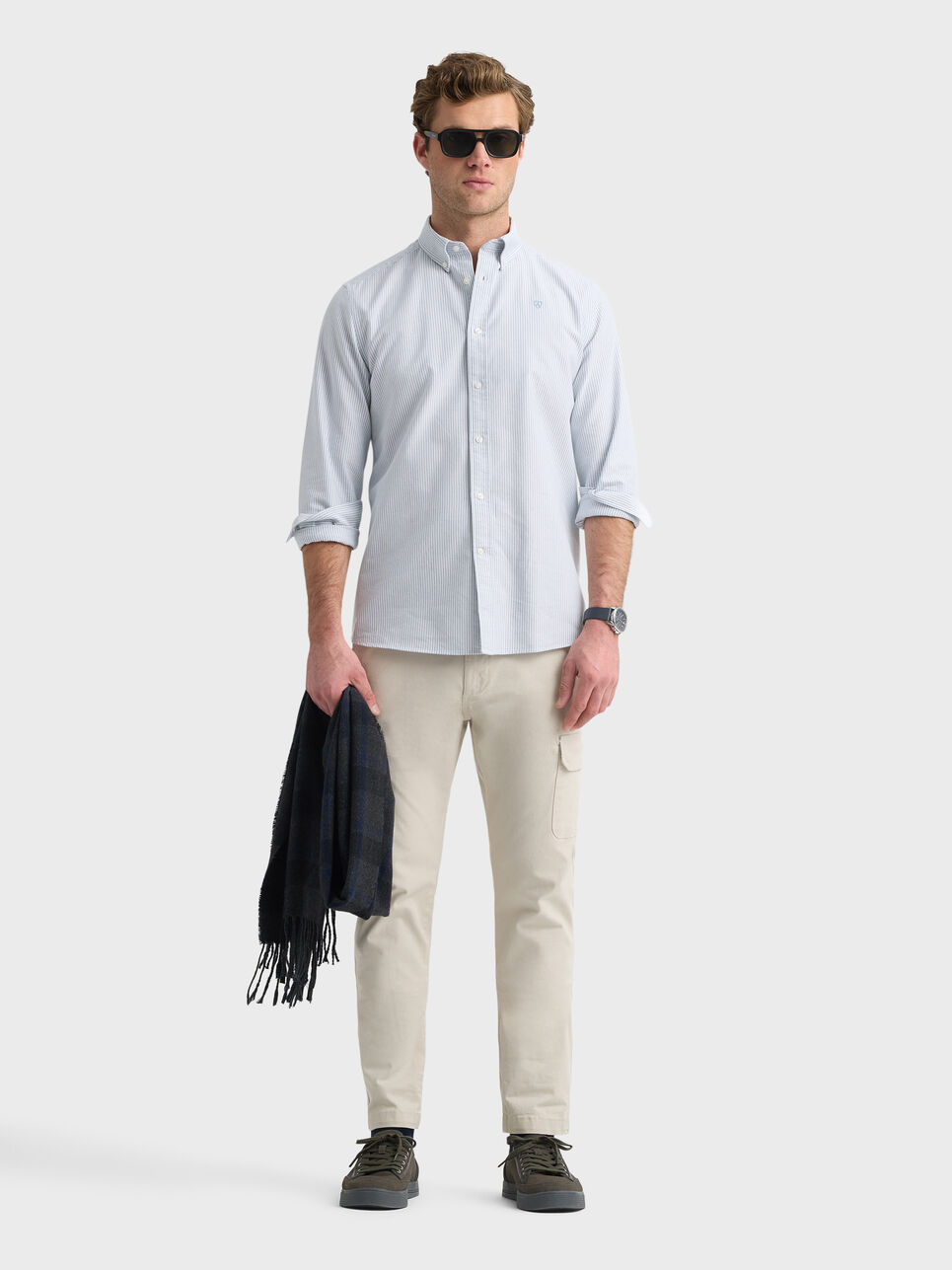 CAMISA OXFORD STRIPES