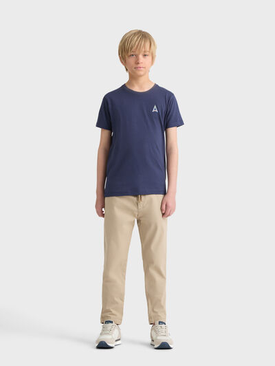 CAMISETA ETNICA KIDS AZUL MARINO
