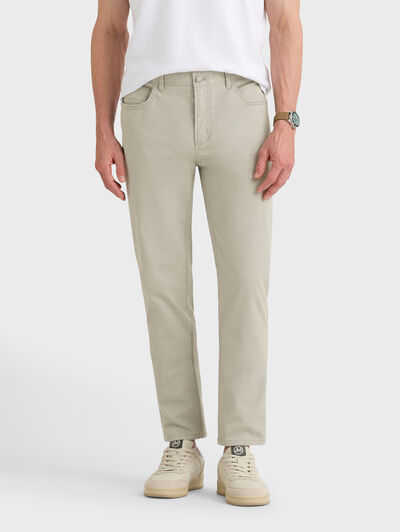 PANTALON DIAGONAL 5P BEIGE