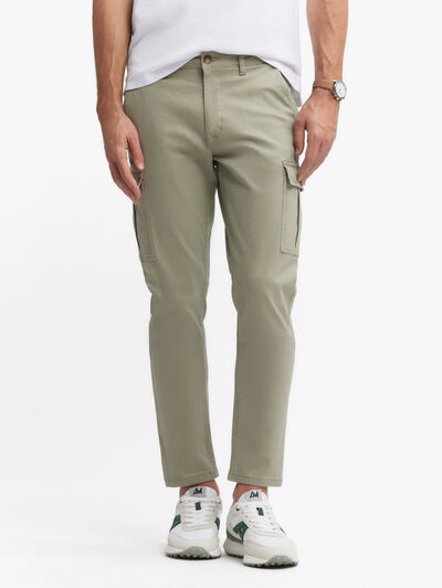 PANTALON CARGO ELVIS VERDE