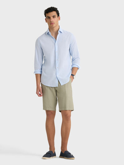 CAMISA LINO ALEX CELESTE