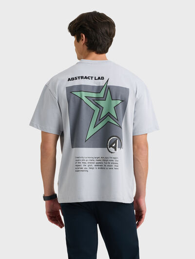 CAMISETA ABSTRACT AZUL