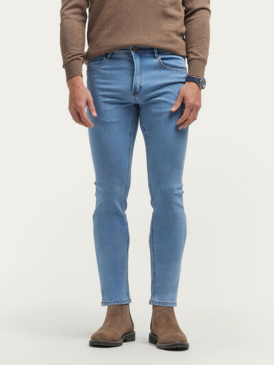 DENIM SLIM BASICO AZUL