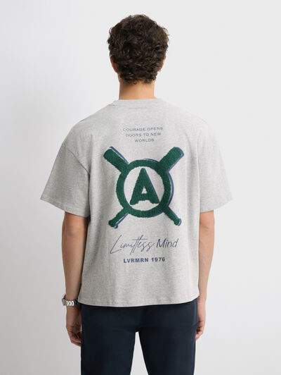 CAMISETA MIND GRIS