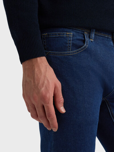 DENIM SKINNY AZUL MARINO