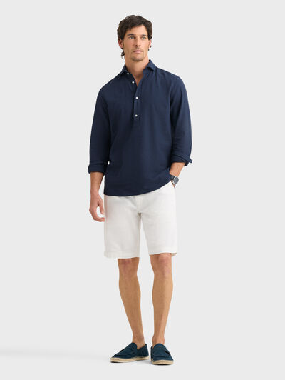 POLERA LINO JACK AZUL MARINO