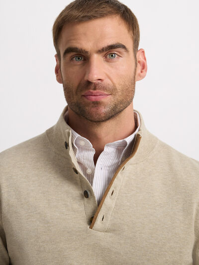 JERSEY BUTTON COLLAR CRUDO