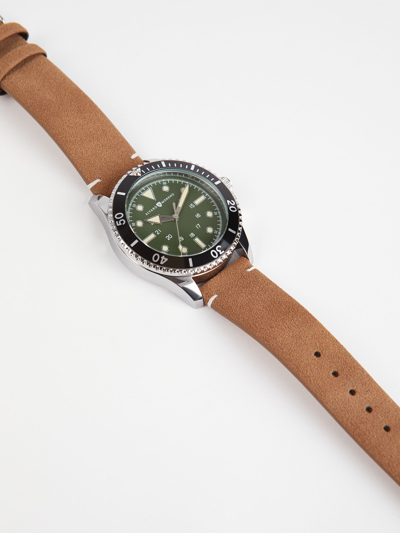 RELOJ TRAVELLER BEIGE