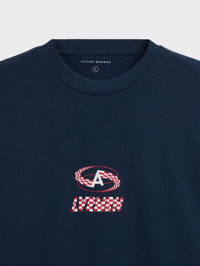 CAMISETA BLOCK AZUL MARINO