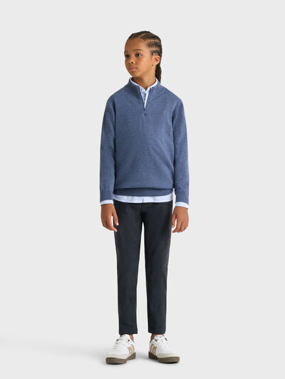 PANTALON CHINO KIDS AZUL MARINO