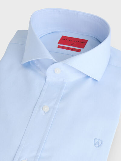 CAMISA ERIK P.POINT CELESTE