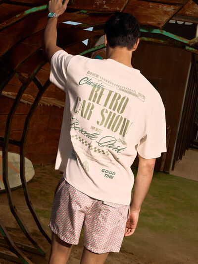 CAMISETA BORCELLE CRUDO