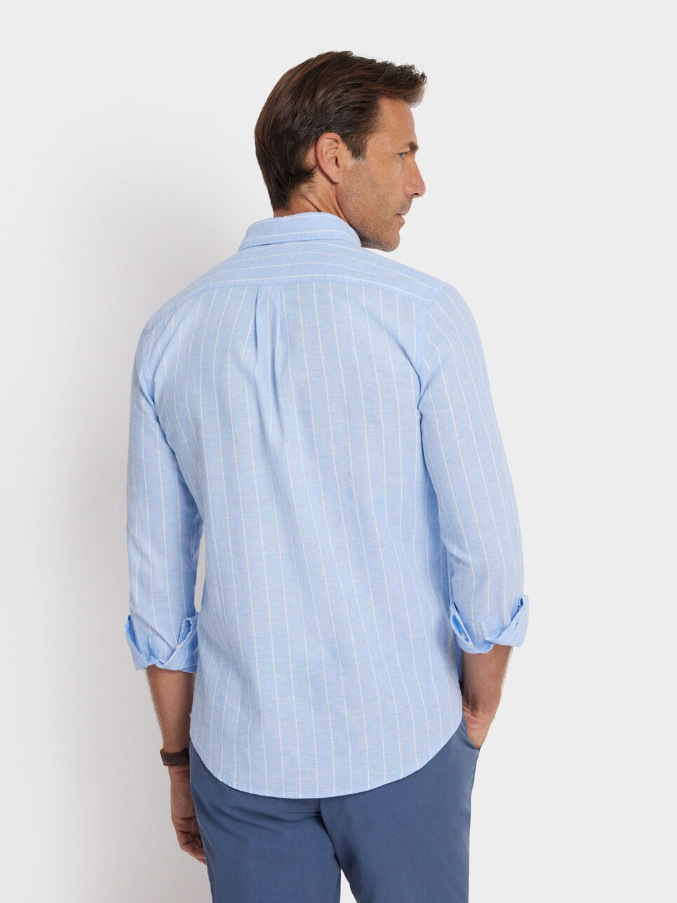 CAMISA LINO BD POCKET