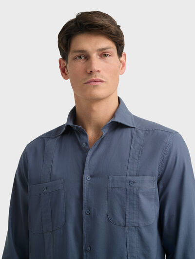 CUBANA OXFORD DYE AZUL MARINO