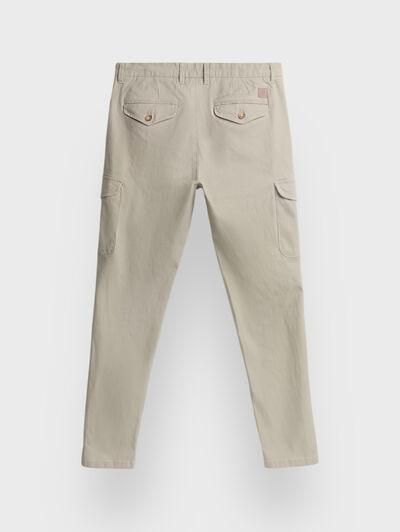 PANTALON CARGO ELVIS CRUDO