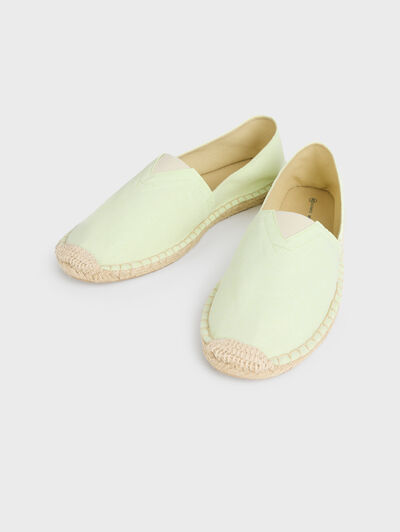 ESPADRILLES OXFORD VERDE