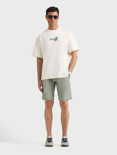 CAMISETA ITALIA BEIGE