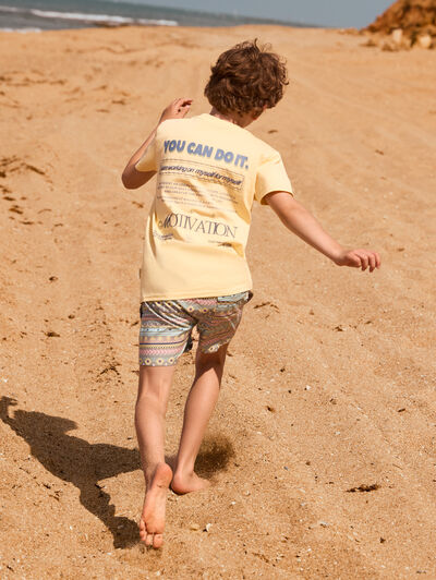 CAMISETA MOTIVATION KIDS AMARILLO