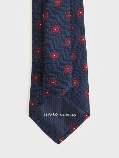 CORBATA JAQUARD MF BURDEOS