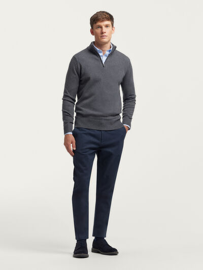 PANTALON ESPIGA AZUL MARINO