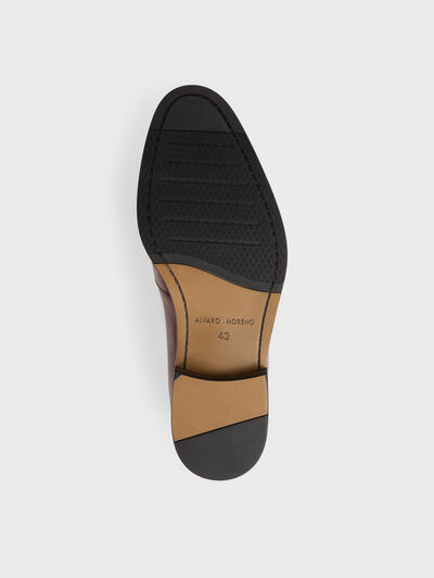 MOCASIN HEBILLAS BICOLOR VERDE