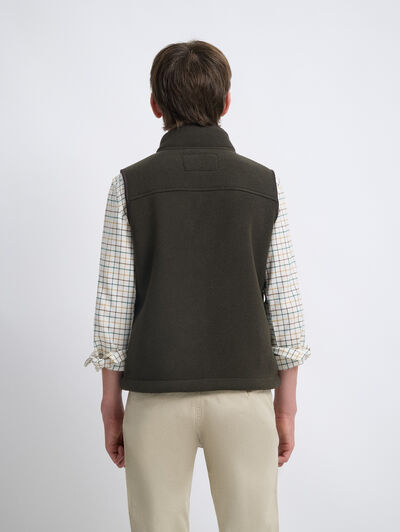 CHALECO SIERRA KIDS VERDE