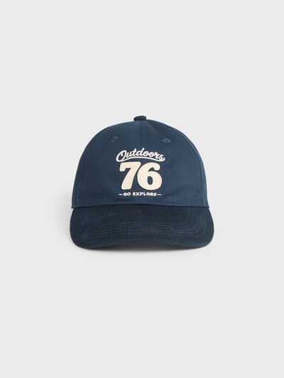 GORRA OUTDOOR AZUL MARINO