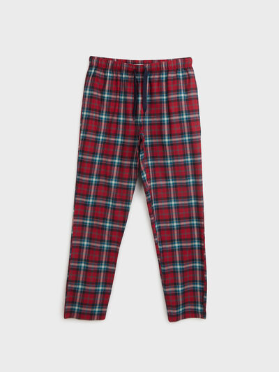 PIJAMA FRANELA CUADROS