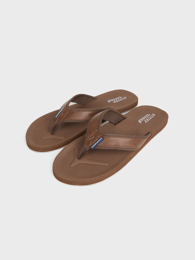 CHANCLAS SAFARI MARR&Oacute;N