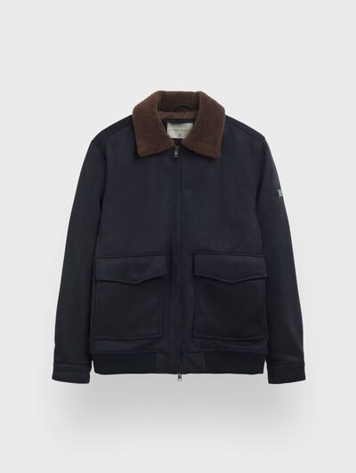 CAZADORA CAMDEN AZUL MARINO