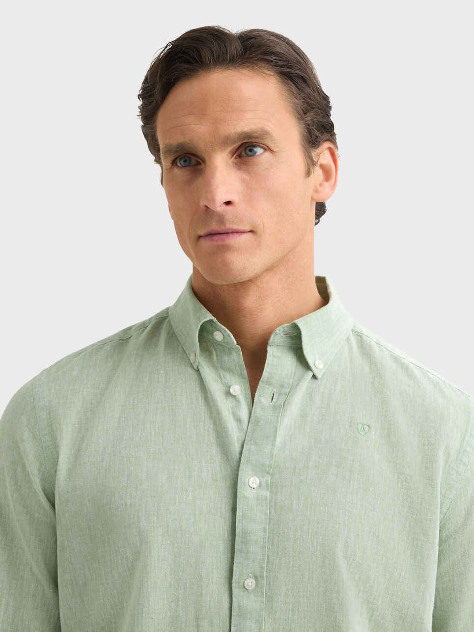CAMISA LINO C.BOTON