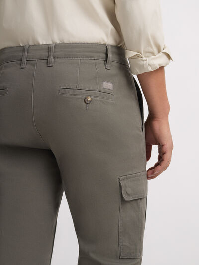 PANTALON CARGO ELVIS VERDE