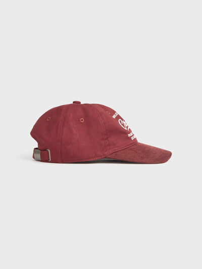 GORRA CREATE BURDEOS