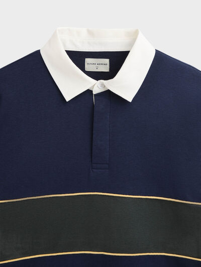 SUDADERA POLO CLUB AZUL MARINO