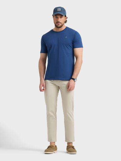 CAMISETA BASICA AZUL