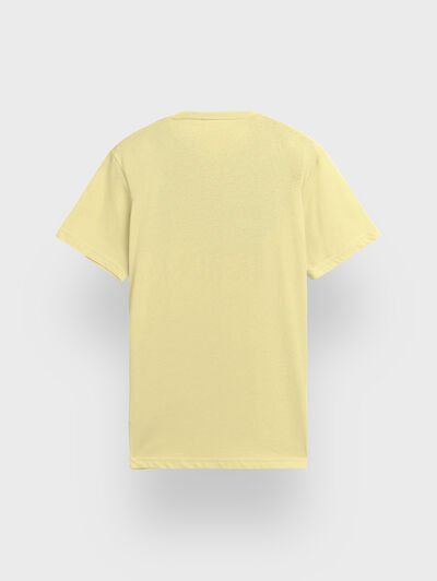 CAMISETA BASICA AMARILLO