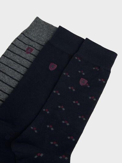 CALCETINES FANTASIA AZUL MARINO