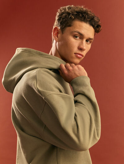 SUDADERA NEUTRAL VERDE