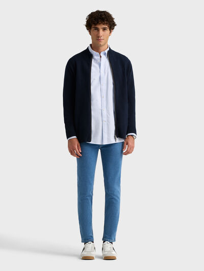 CARDIGAN CONTRASTE