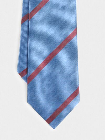 CORBATA JACQUARD MF AZUL